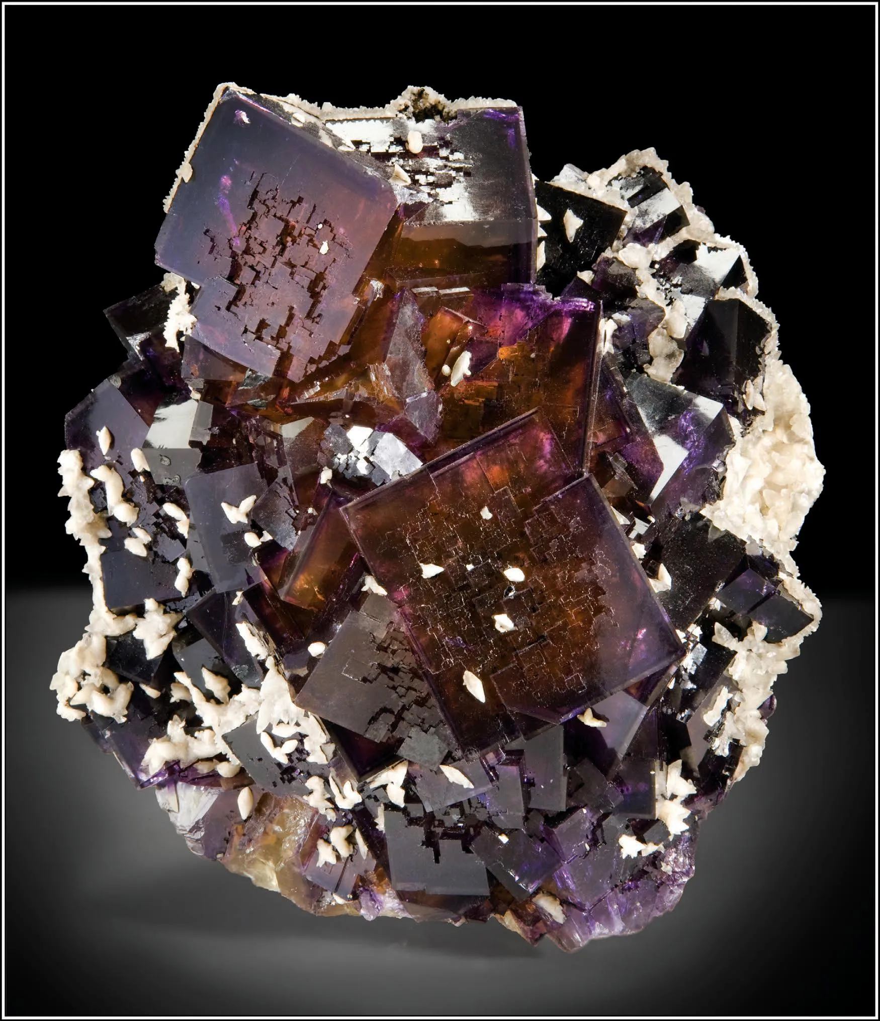 Fluorite, Calcite - image 1