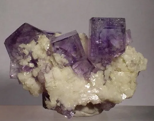 Fluorite, Calcite image