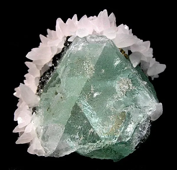 Fluorite, Calcite image