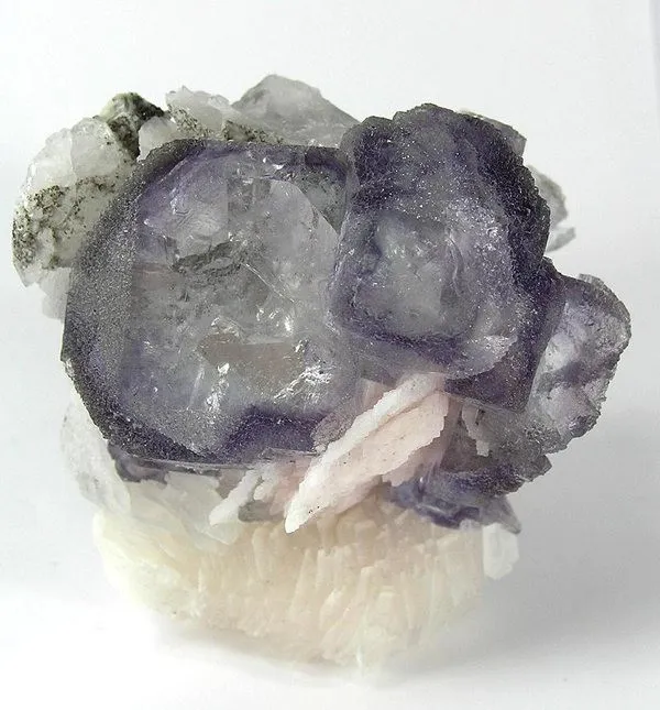 Fluorite, Calcite image