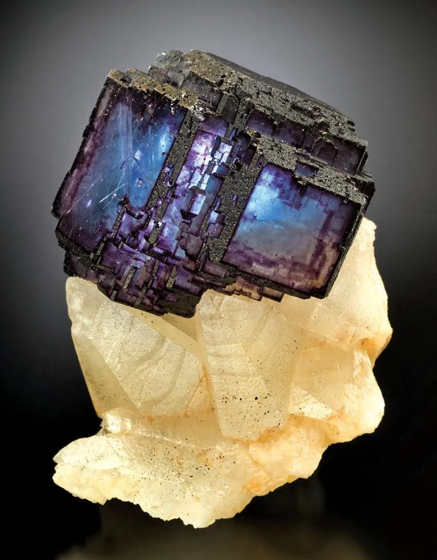 Fluorite, Calcite - image 1