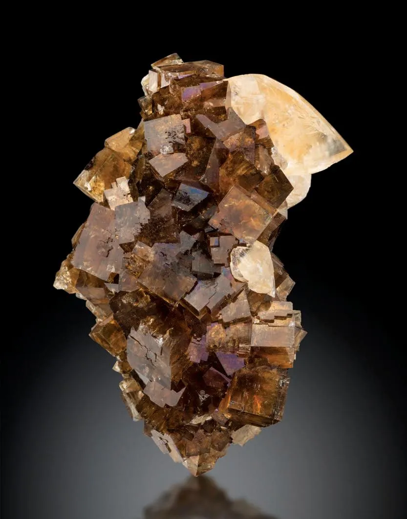 Fluorite, Calcite - image 1