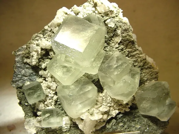 Fluorite, Calcite image