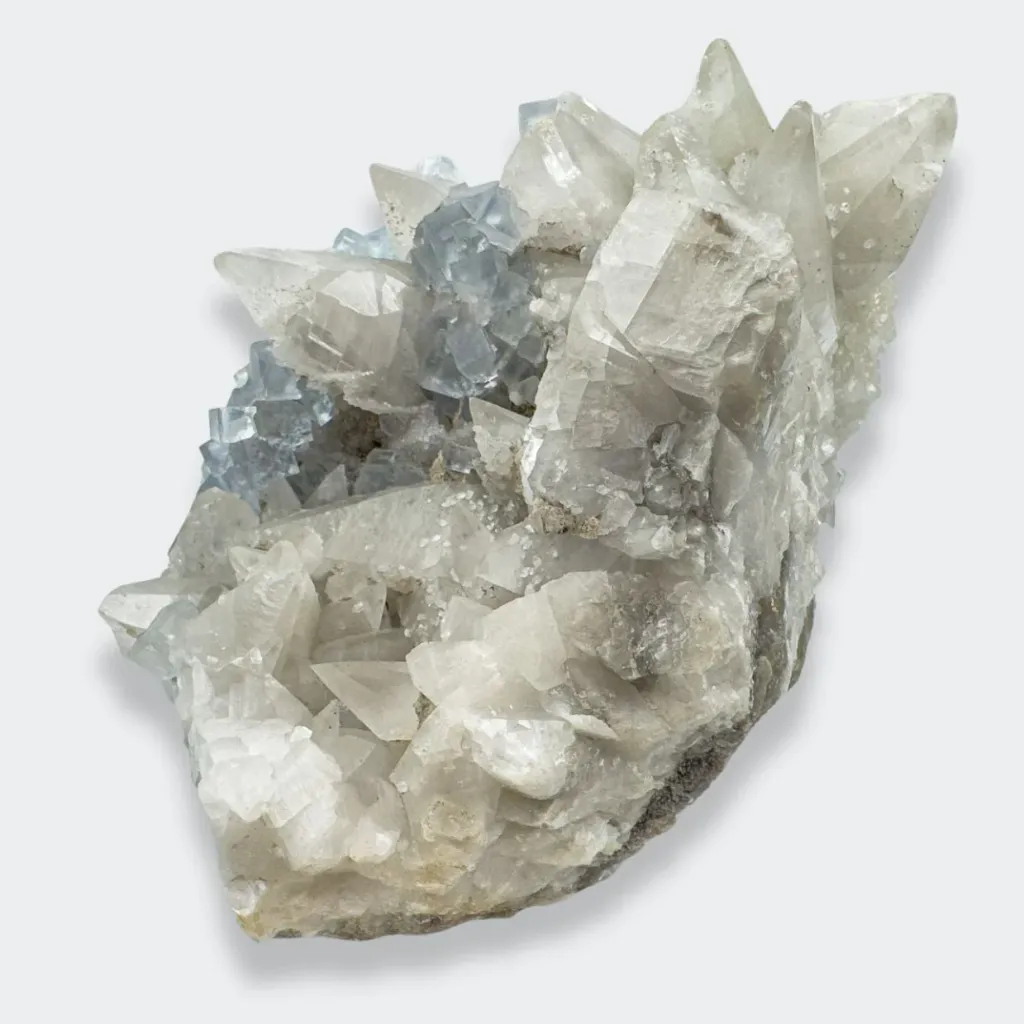 Fluorite, Calcite & Baryte from Spain, Asturias, La Viesca Mine - image 3