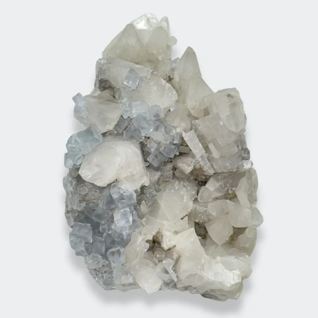 Fluorite, Calcite & Baryte from Spain, Asturias, La Viesca Mine image
