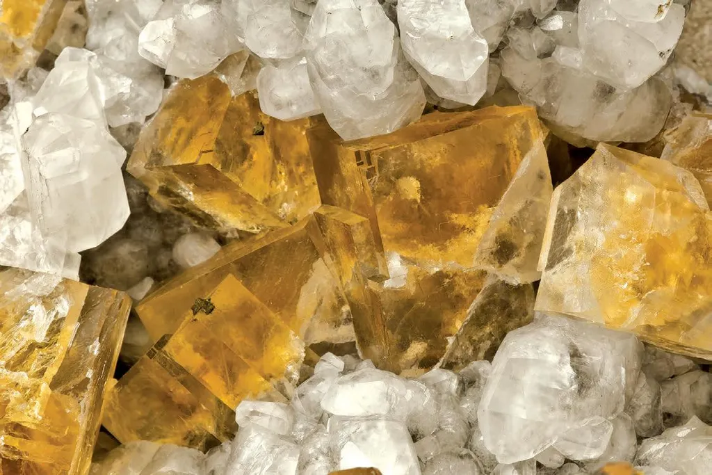 Fluorite, Calcite image