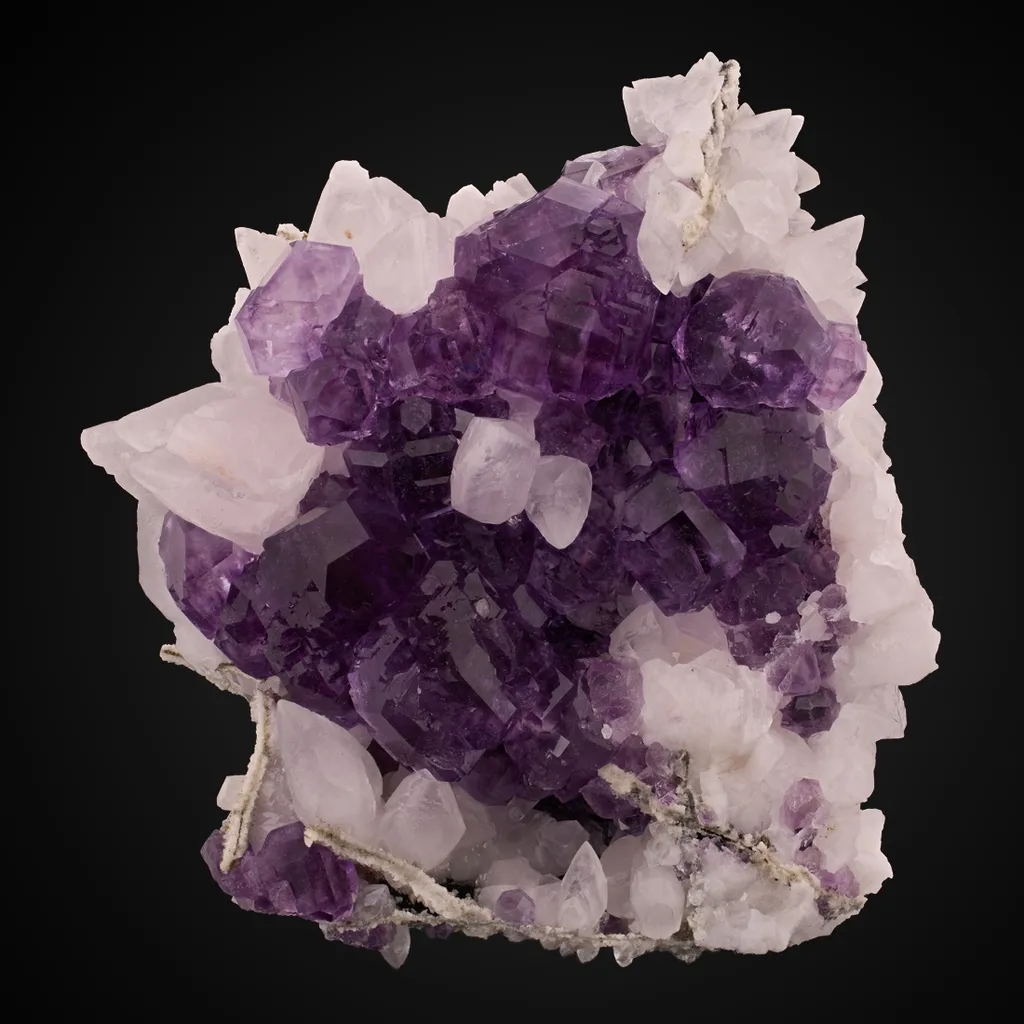 Fluorite, Calcite image