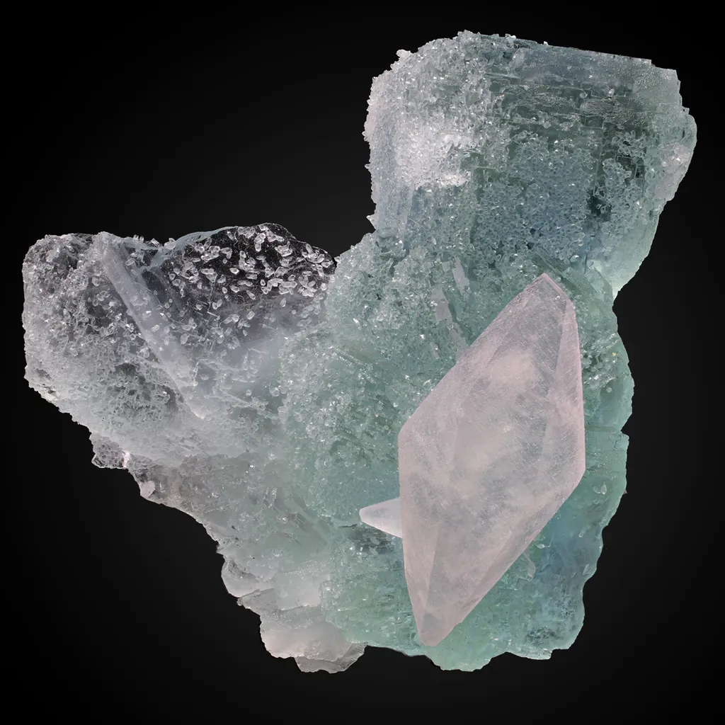 Fluorite, Calcite image