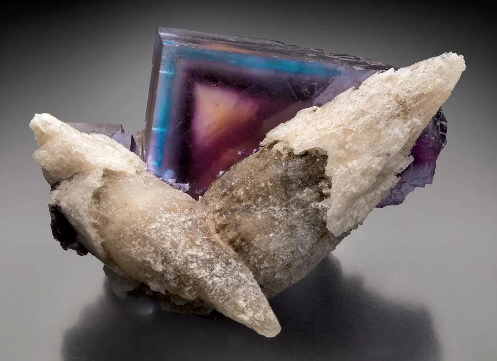 Fluorite, Calcite - image 1