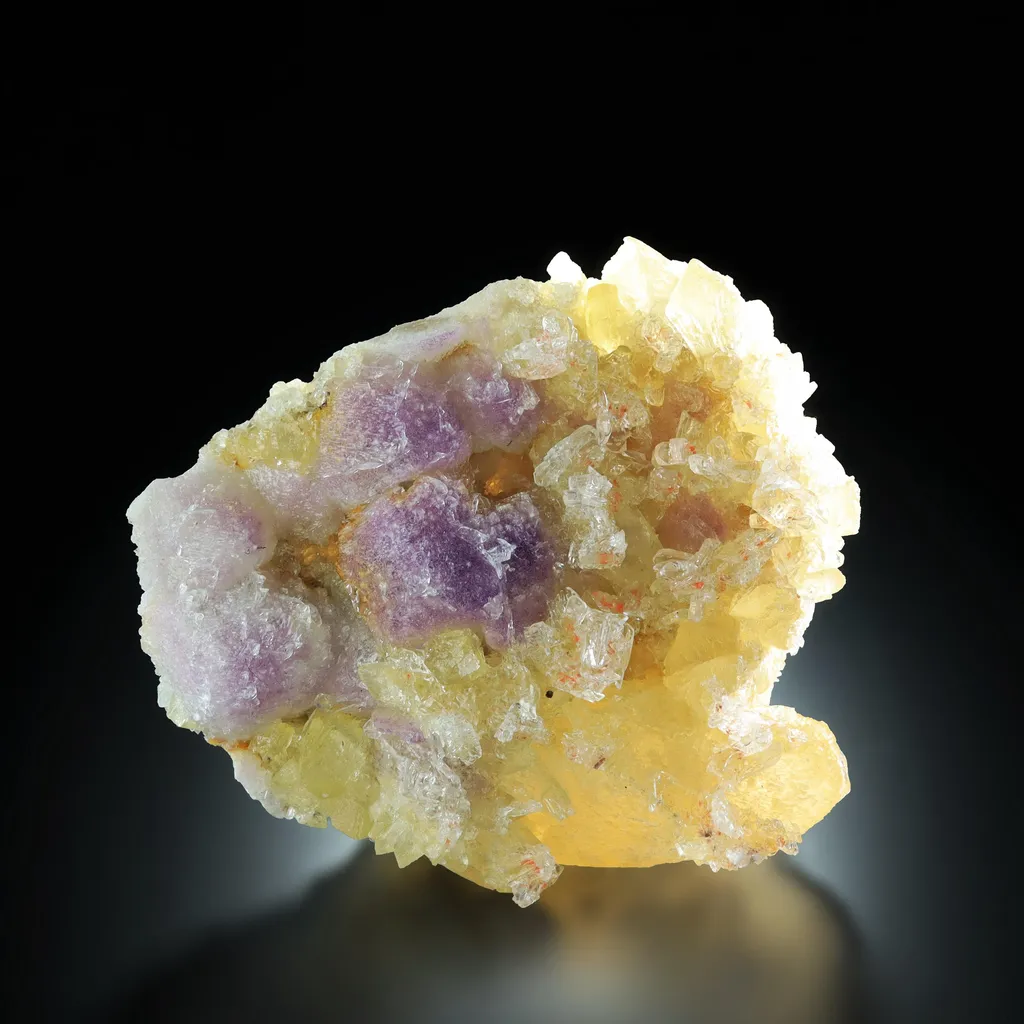 Fluorite, Calcite & Gypsum image