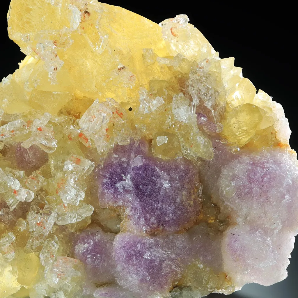 Fluorite, Calcite & Gypsum - image 3