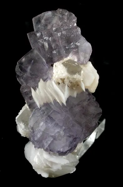 Fluorite, Calcite, Quartz image