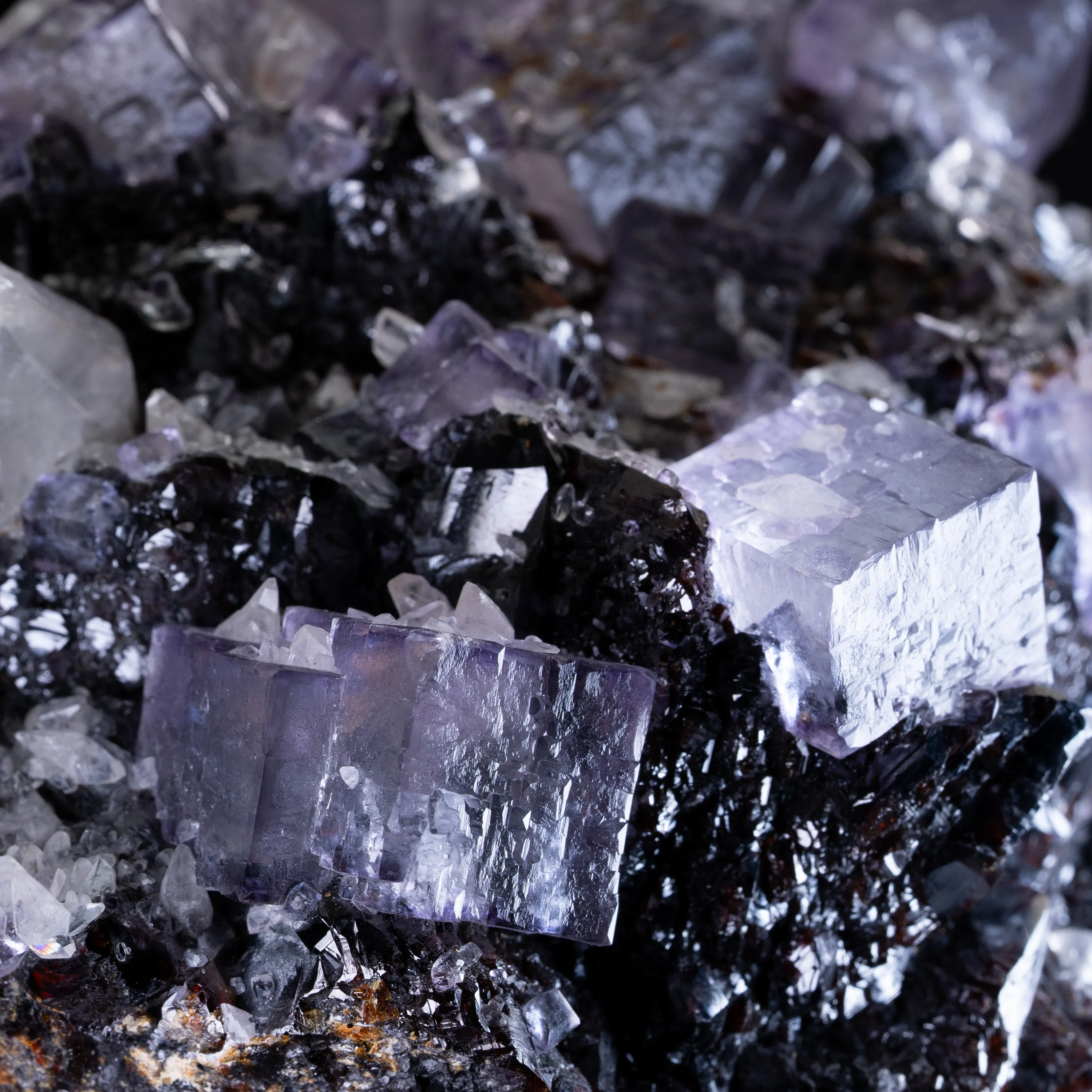 Fluorite, Calcite & Sphalerite - Elmwood Mine - image 5