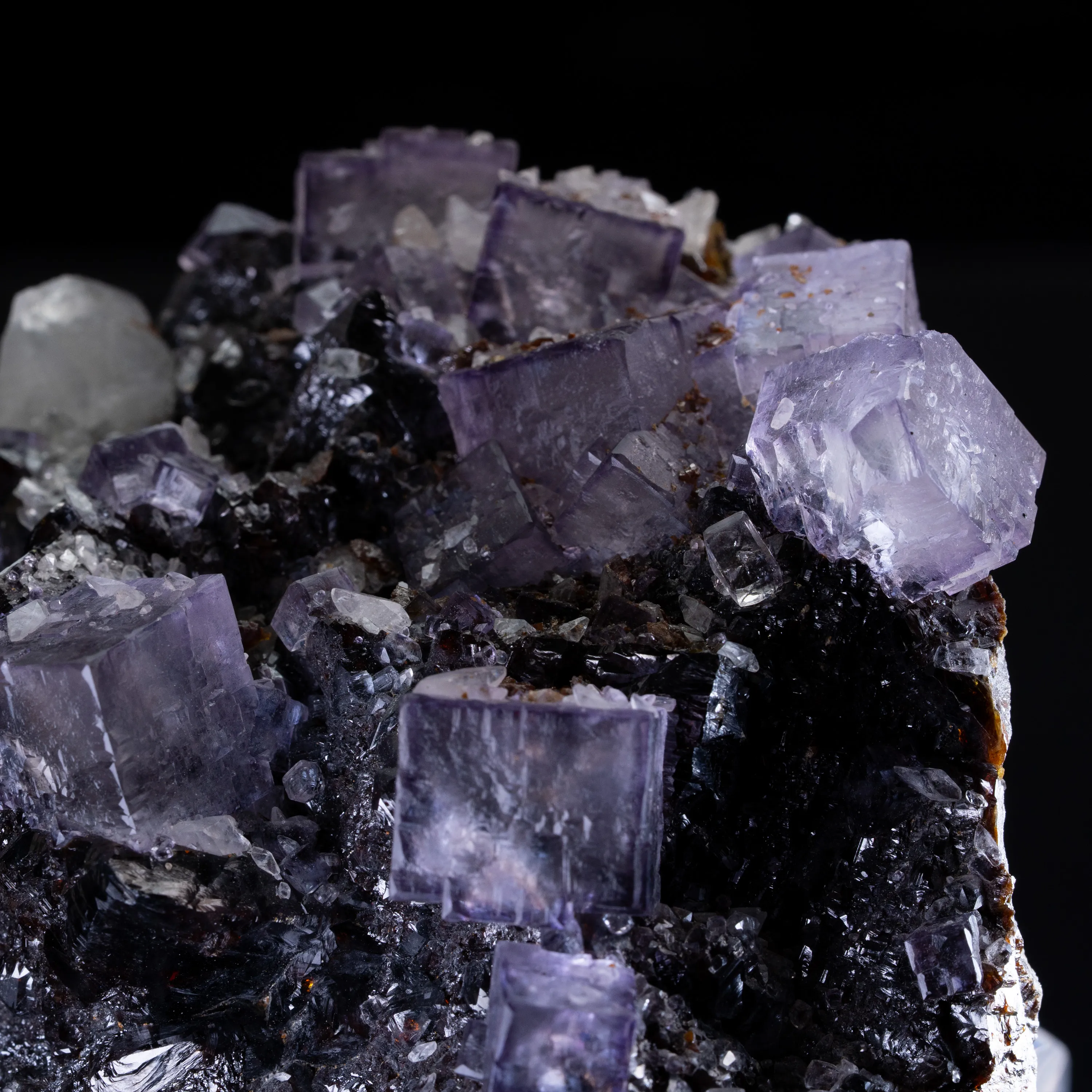 Fluorite, Calcite & Sphalerite - Elmwood Mine - image 6