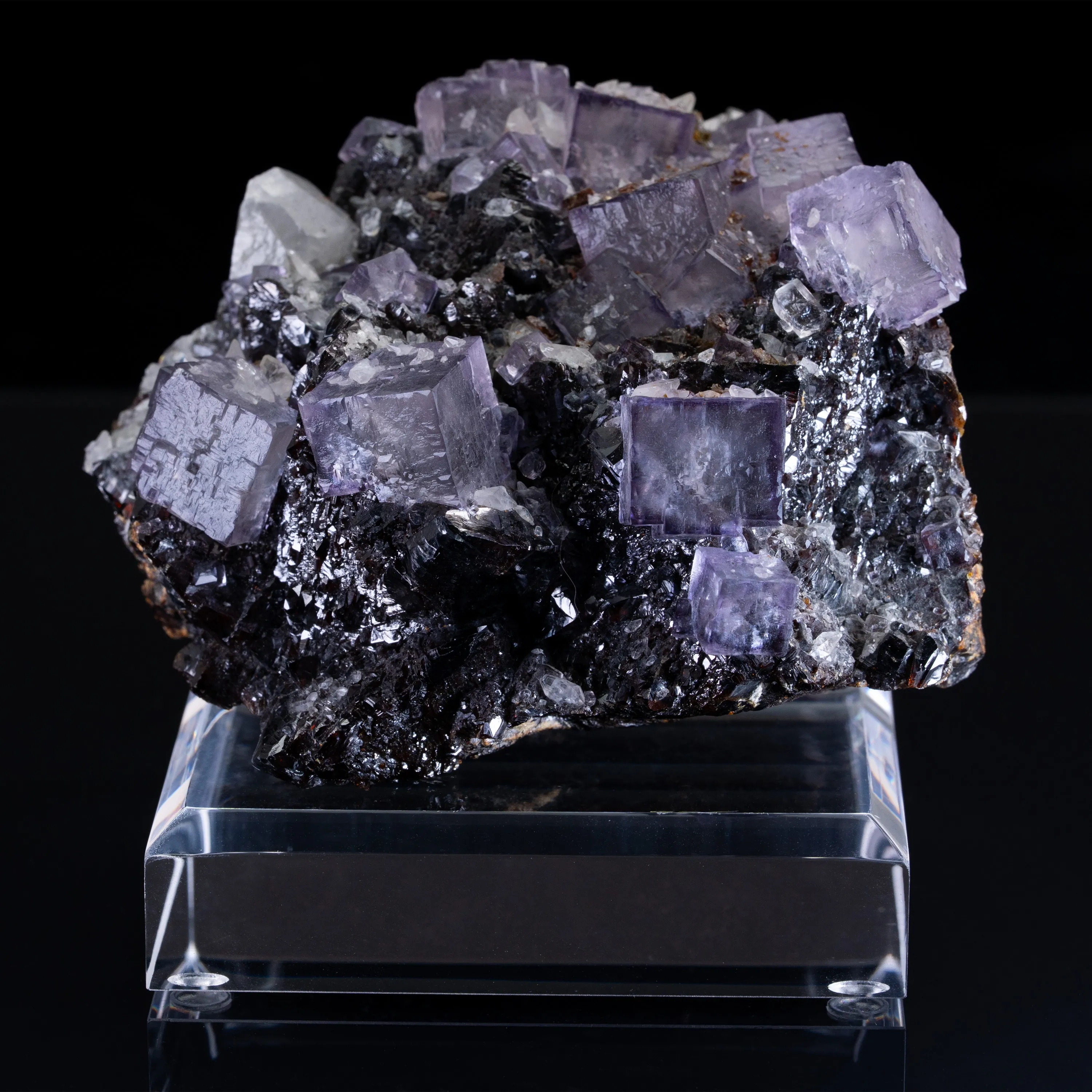 Fluorite, Calcite & Sphalerite - Elmwood Mine - image 3