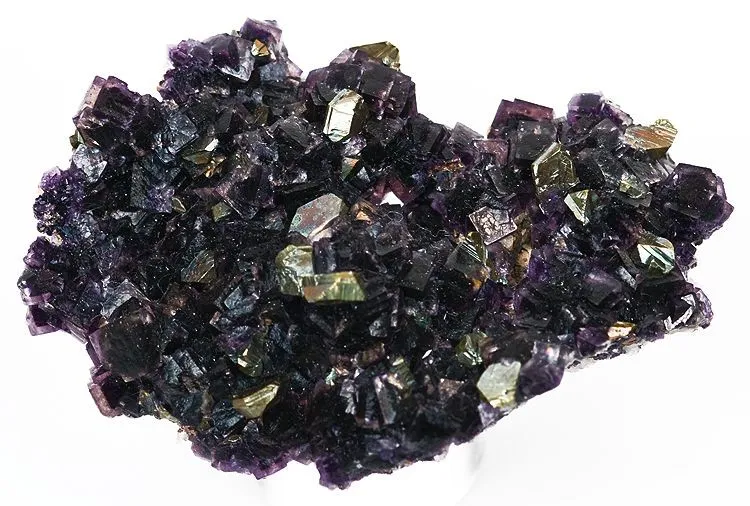 Fluorite, Chalcopyrite image