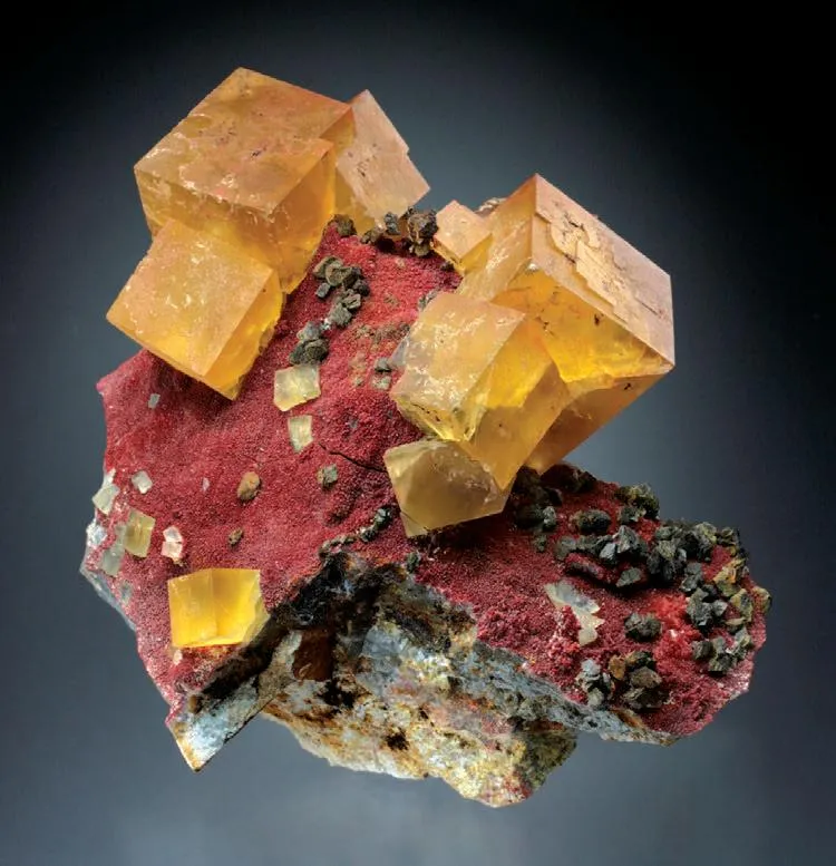 Fluorite, Chalcopyrite - image 1
