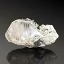 Fluorite (Clear) & Calcite w/ Axinite - image 1