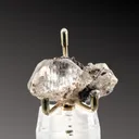 Fluorite (Clear) & Calcite w/ Axinite - image 1