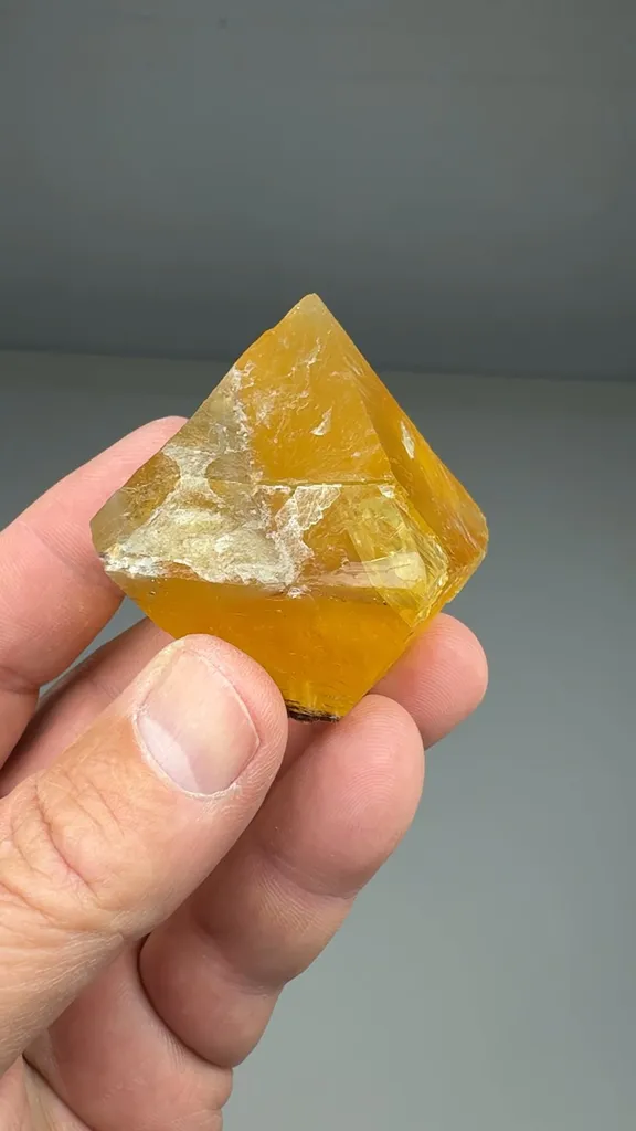 Fluorite (cleavage Octahedron) image