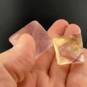 Fluorite (cleavage octahedrons) - image 1