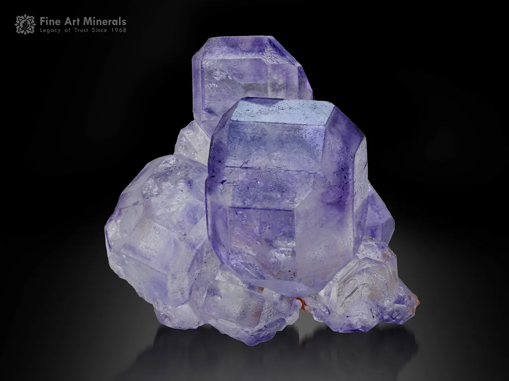 Fluorite cluster from China image