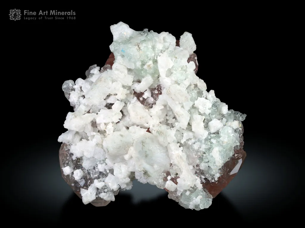 Fluorite Cluster from Shigar Pakistan image