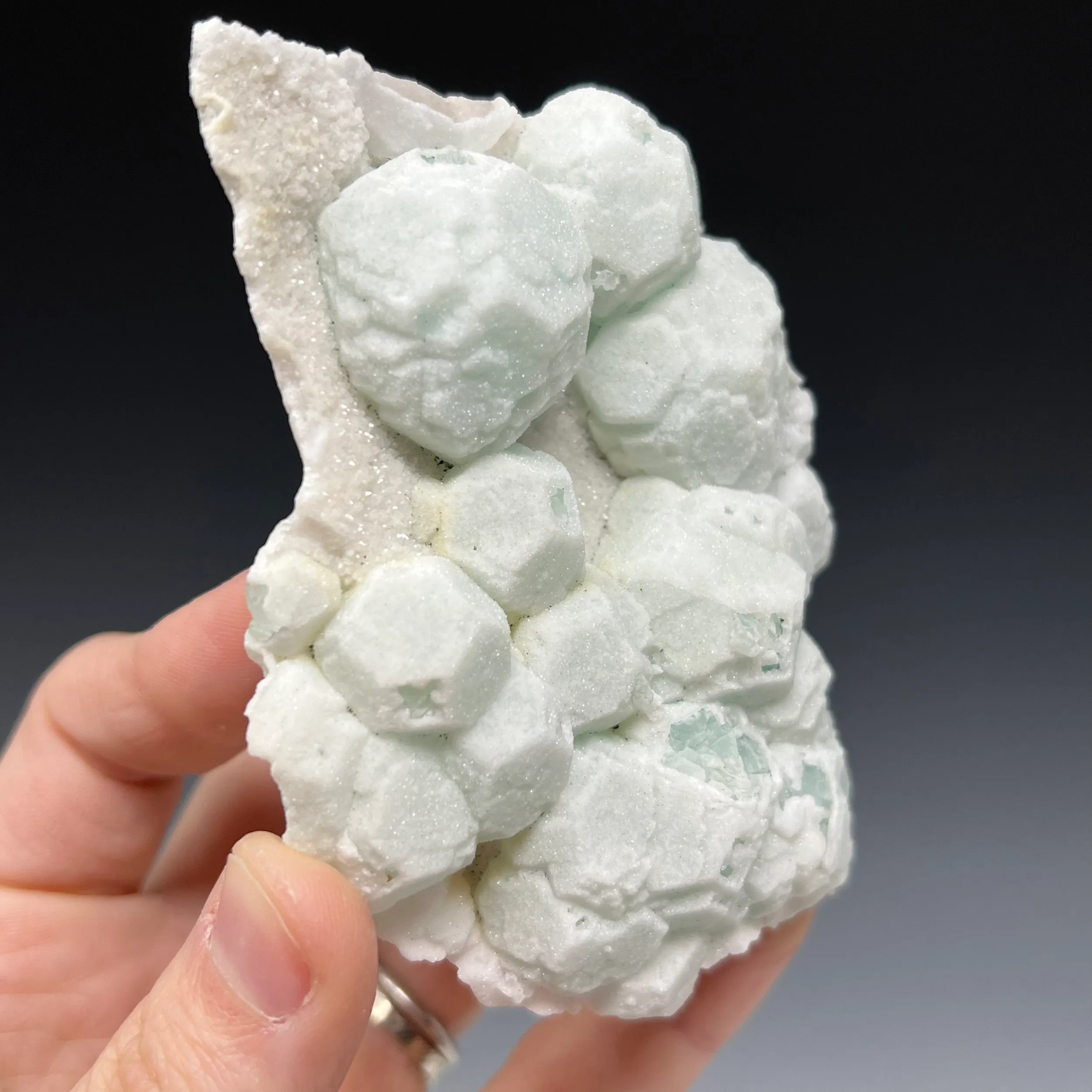 Fluorite coated in Quartz - image 4