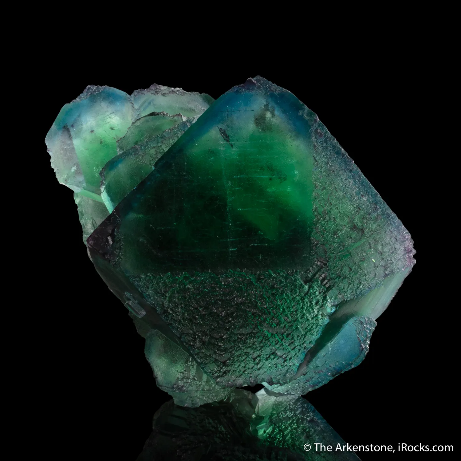 Fluorite (complex crystal) - image 1