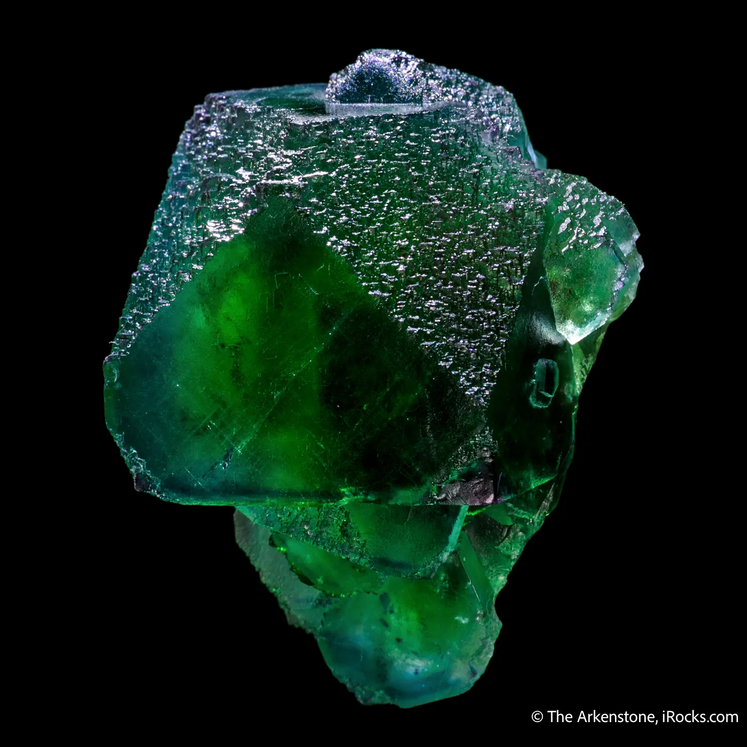 Fluorite (complex crystal) - image 4