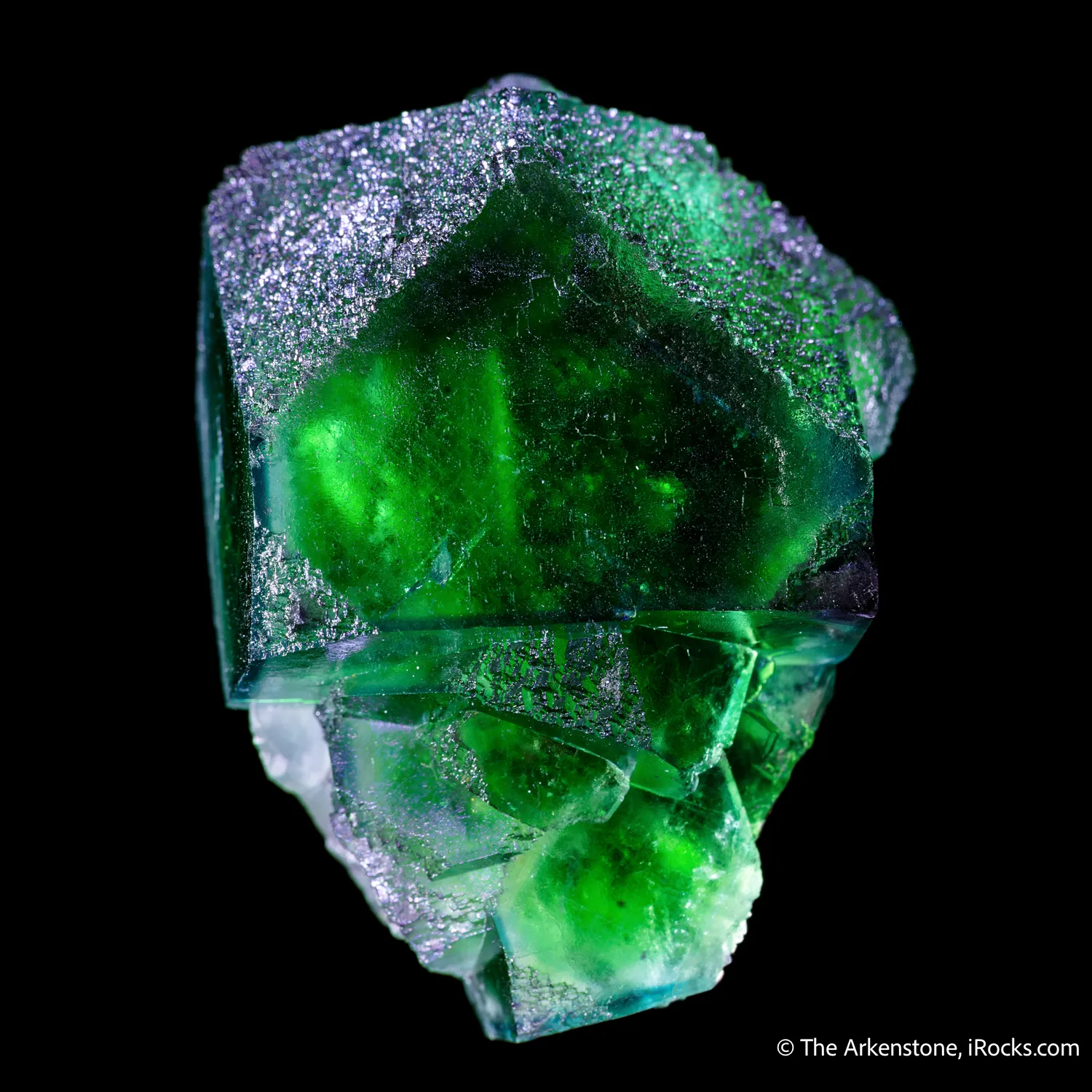 Fluorite (complex crystal) - image 7