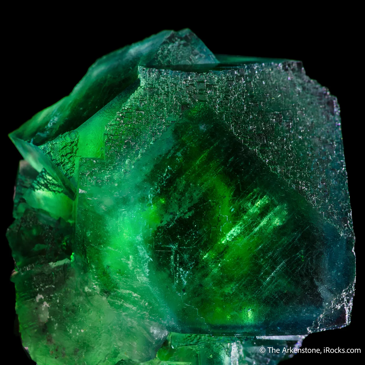 Fluorite (complex crystal) - image 9