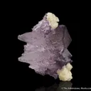 Fluorite "corners" with Baryte - image 5