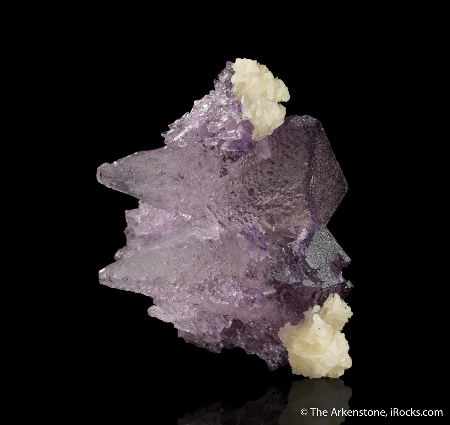 Fluorite "corners" with Baryte - image 5