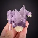 Fluorite "corners" with Baryte - image 2