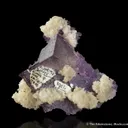 Fluorite "corners" with Baryte - image 6