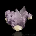 Fluorite "corners" with Baryte - image 4