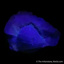 Fluorite (curved crystal habit) on Fluorite - image 7