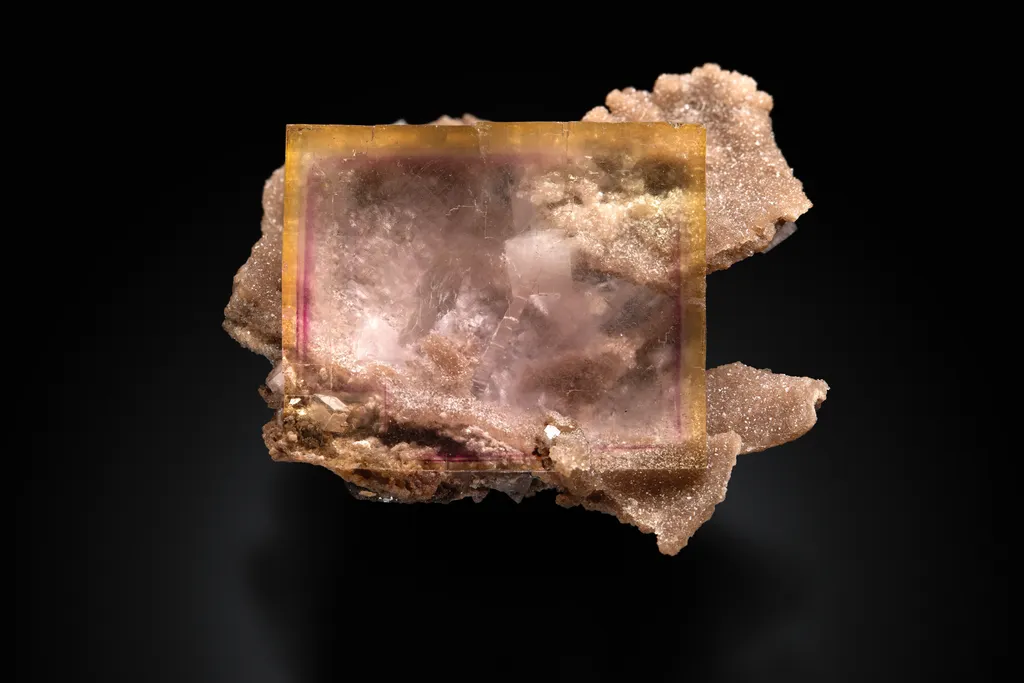 Fluorite (Dolomite & Anhydrite inclusions) image