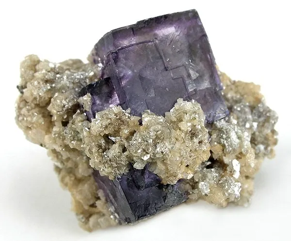 Fluorite, Dolomite, Muscovite image