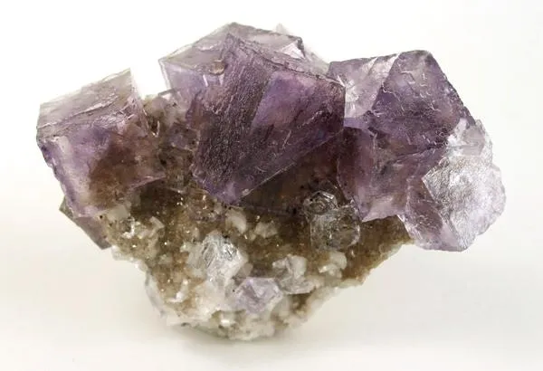Fluorite, Dolomite, Quartz image