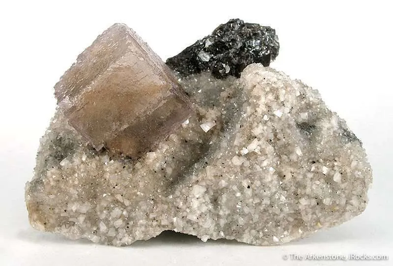Fluorite, Dolomite, Sphalerite image