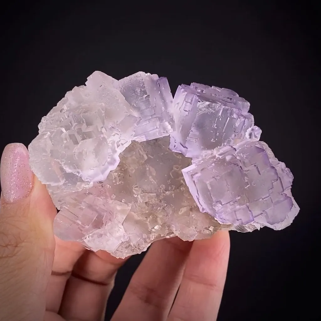 Fluorite epimorph after Celestine image