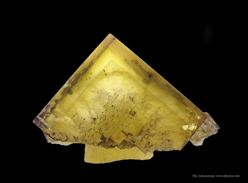 Fluorite (Etched Corner on Pedestal) image