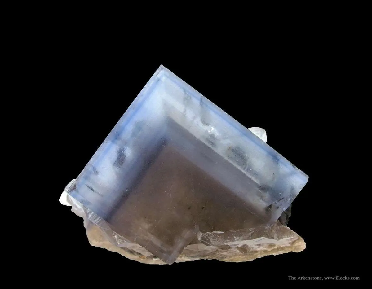 Fluorite (Exceptional Phantom Overgrowth) and Sphalerite - image 4