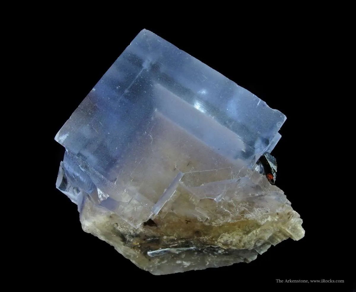 Fluorite (Exceptional Phantom Overgrowth) and Sphalerite - image 3