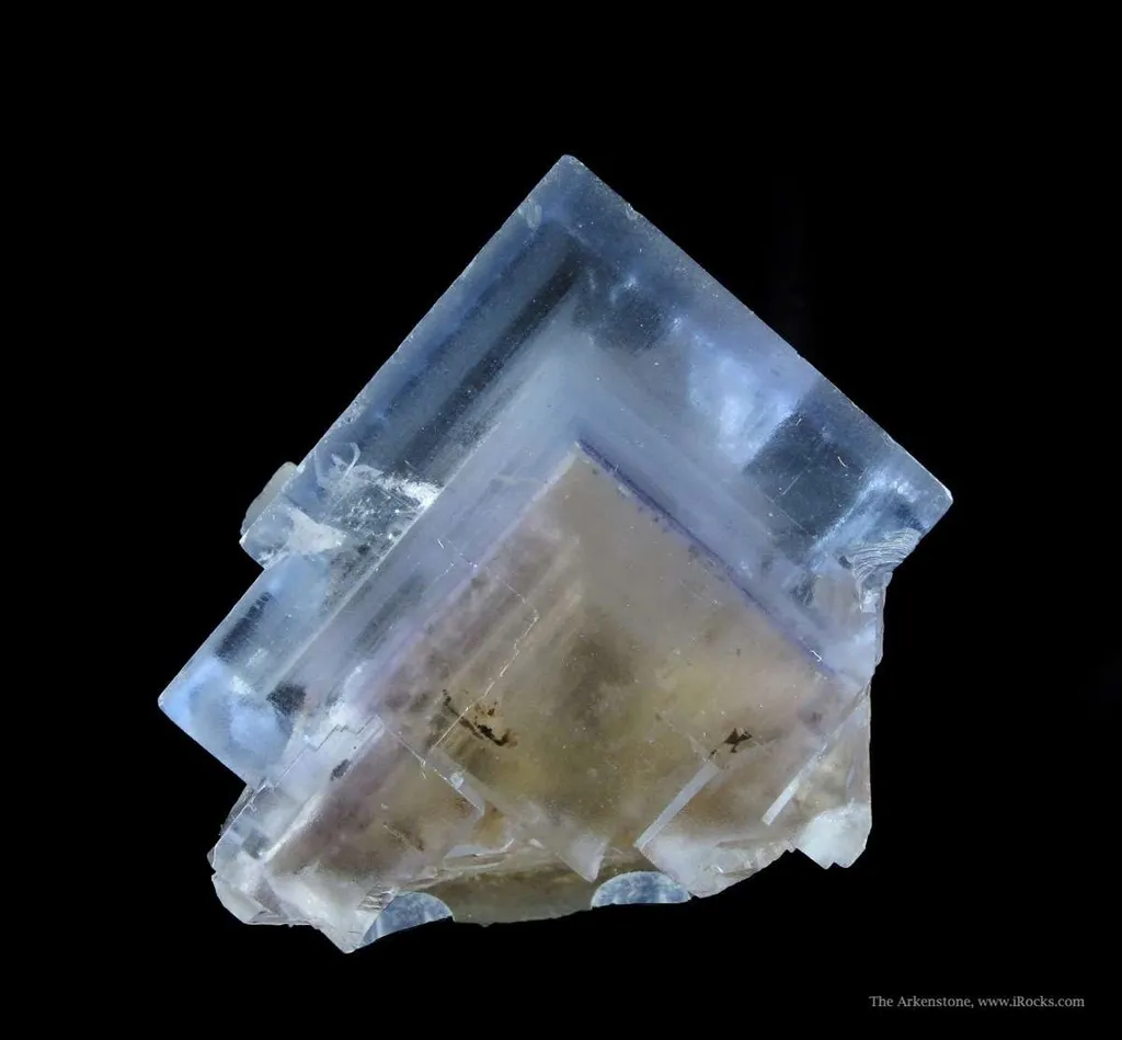 Fluorite (Exceptional Phantom Overgrowth) and Sphalerite - image 2