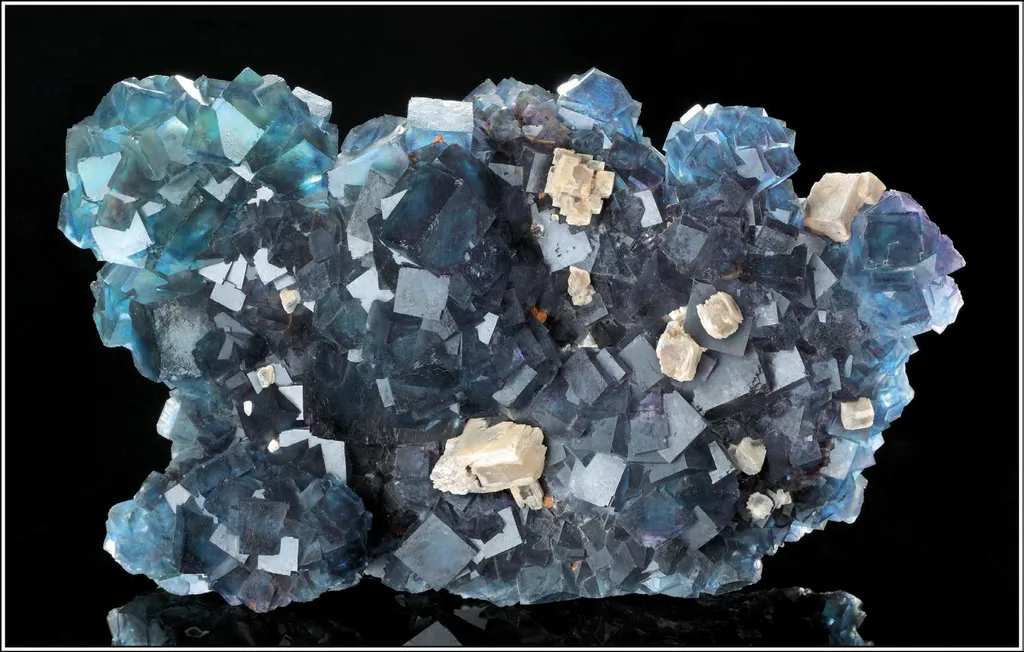 Fluorite, Feldspar image