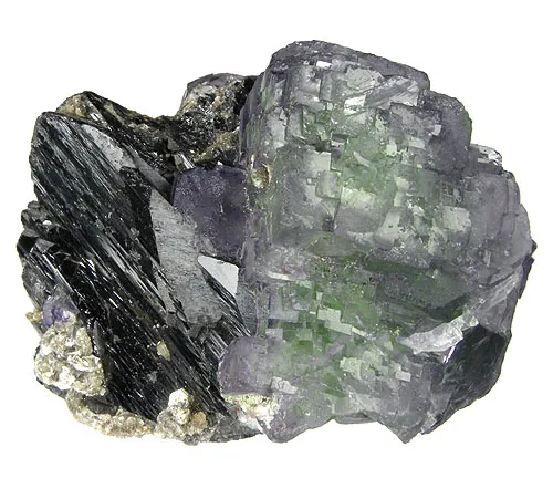 Fluorite, Ferberite image