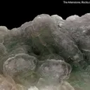 Fluorite (fl) on Fluorite, with Hyalite Opal (fl) - image 3